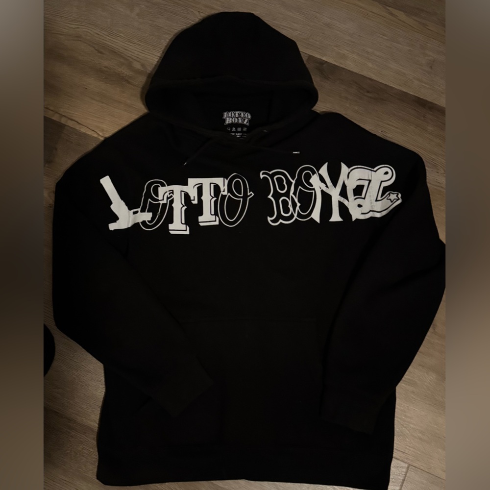 OTTO Black Hoodie for Men